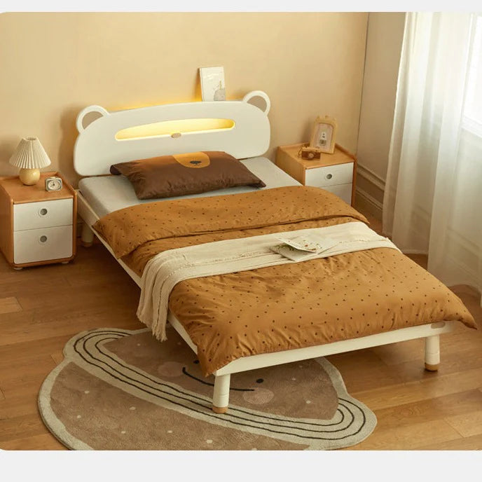Poplar solid wood Little White Bear kids Bed<