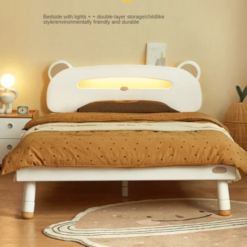 Poplar solid wood Little White Bear kids Bed<