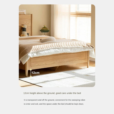 Beech Solid Wood Children's Box Bed