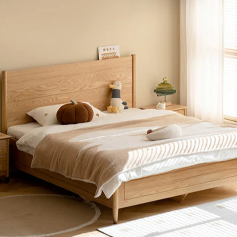 Beech Solid Wood Children's Box Bed
