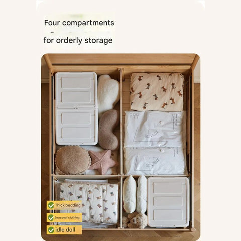 Beech Solid Wood Children's Box Bed