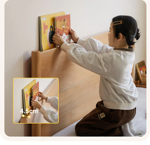 Beech Solid Wood Children's Box Bed