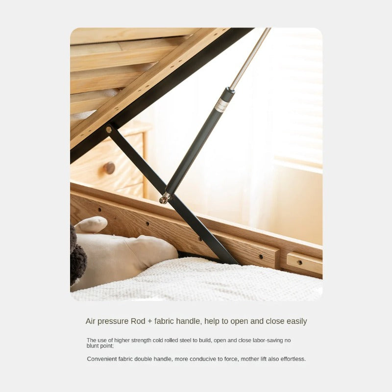 Beech Solid Wood Children's Box Bed