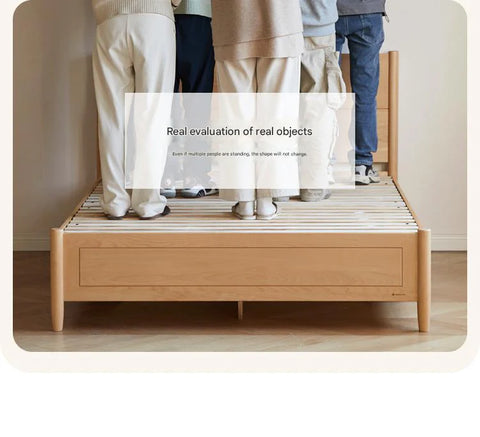 Beech Solid Wood Children's Box Bed