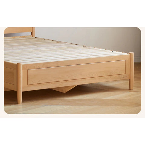 Beech Solid Wood Children's Box Bed