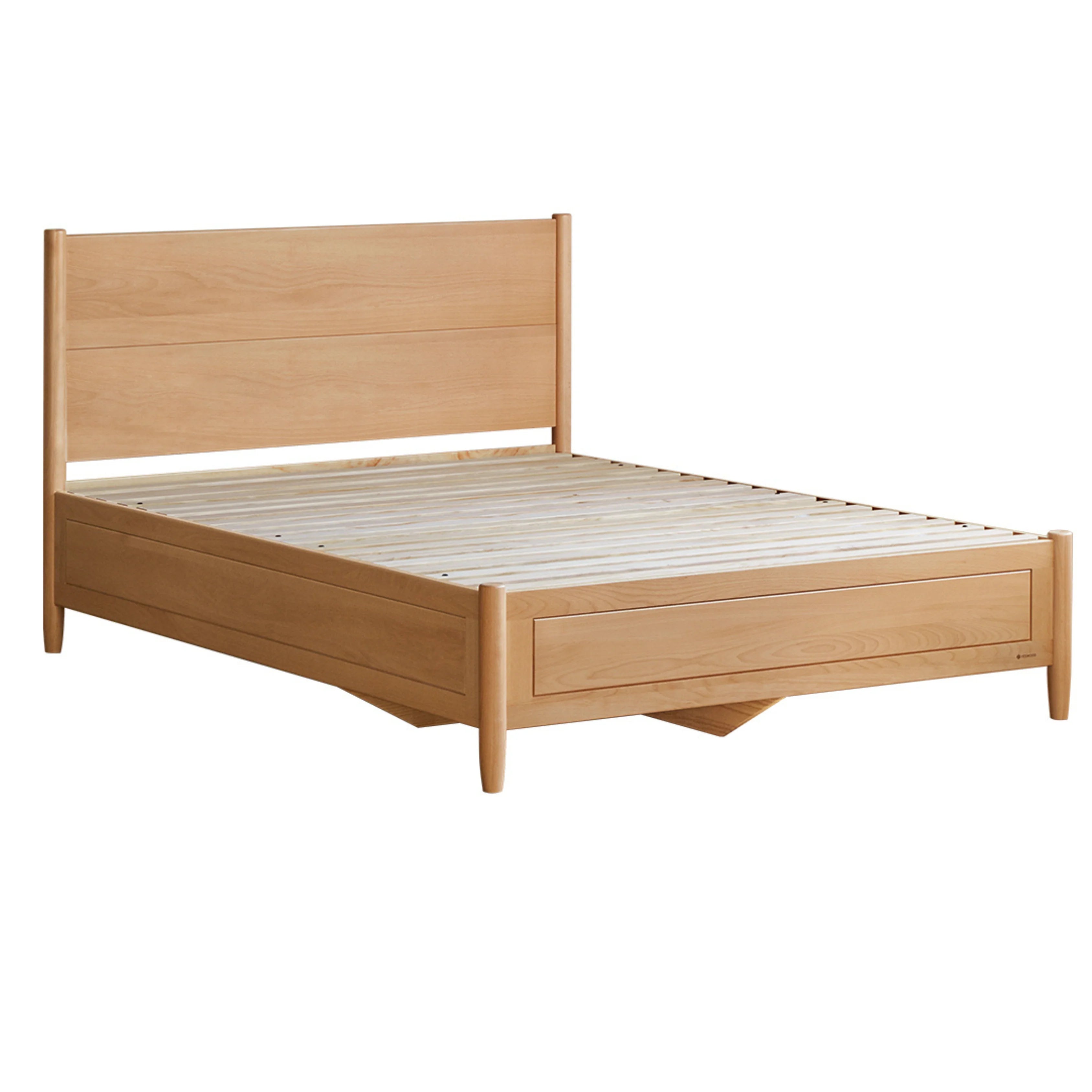 Beech Solid Wood Children's Box Bed