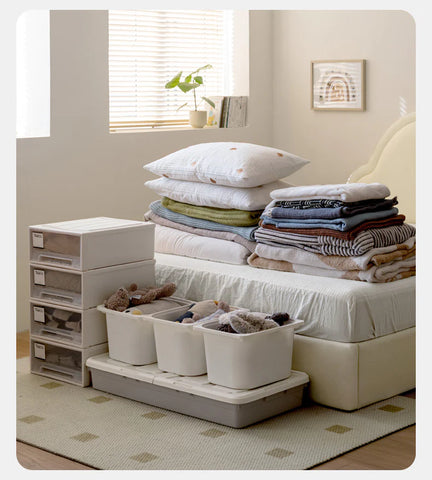 Сream style Organic Leather kid's Cloud Bed<