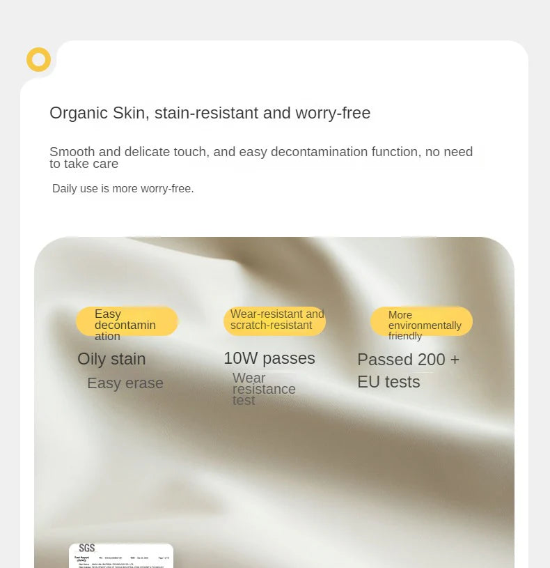 Сream style Organic Leather kid's Cloud Bed<