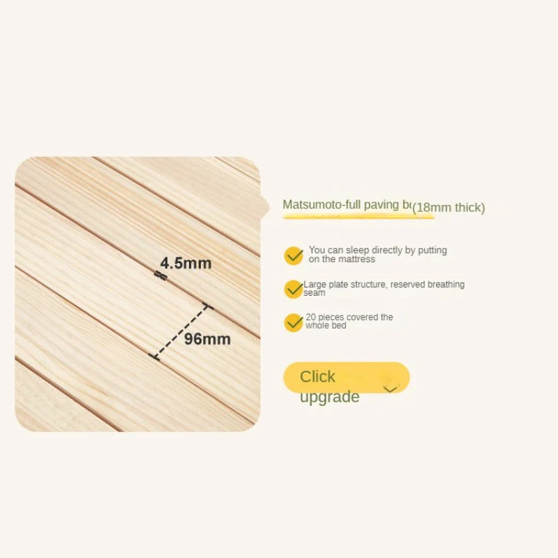 Rubber wood, Poplar Solid Wood Children's Bed Cream Soft Bag Headboard<