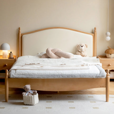 Beech, Oak Solid wood Princess bed<