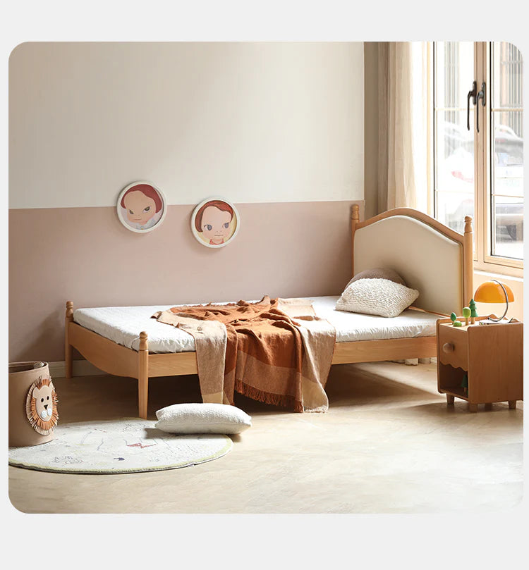 Beech, Oak Solid wood Princess bed<