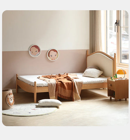 Beech, Oak Solid wood Princess bed<