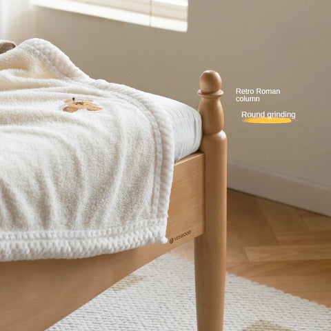 Beech, Oak Solid wood Princess bed<