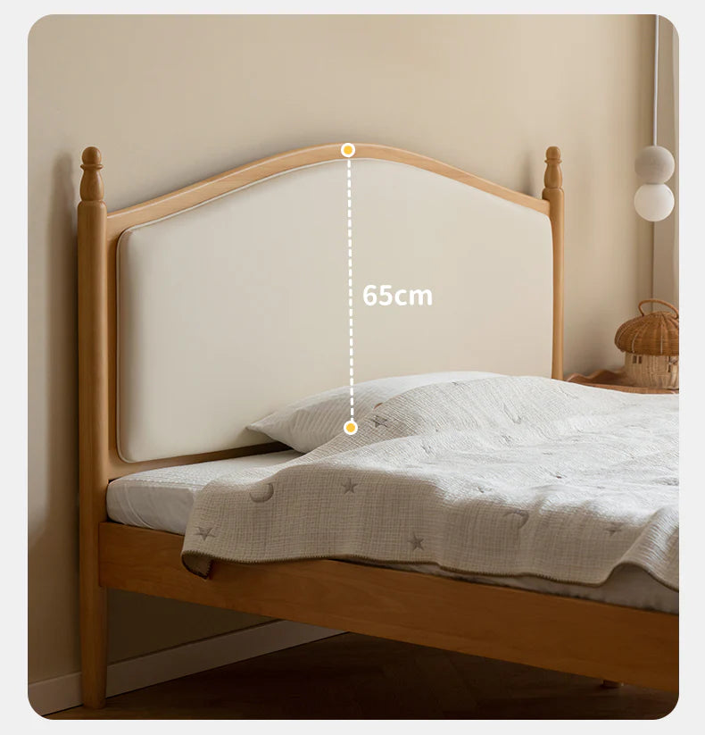 Beech, Oak Solid wood Princess bed<