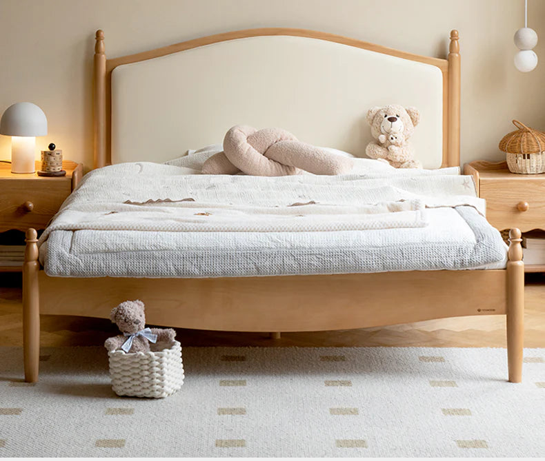 Beech, Oak Solid wood Princess bed<