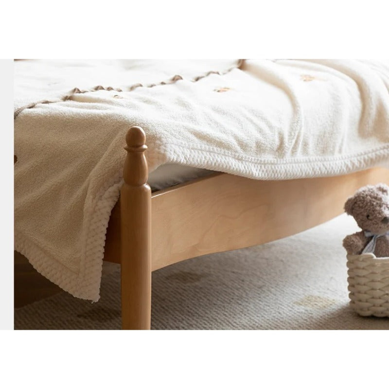 Beech, Oak Solid wood Princess bed<