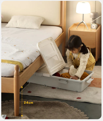 Beech, Oak Solid wood Princess bed<