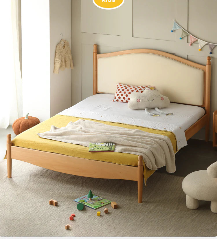Beech, Oak Solid wood Princess bed<