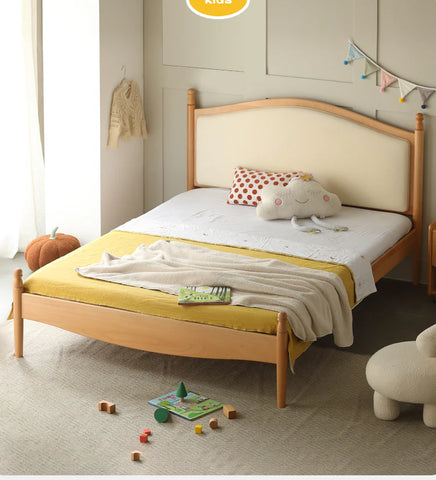 Beech, Oak Solid wood Princess bed<