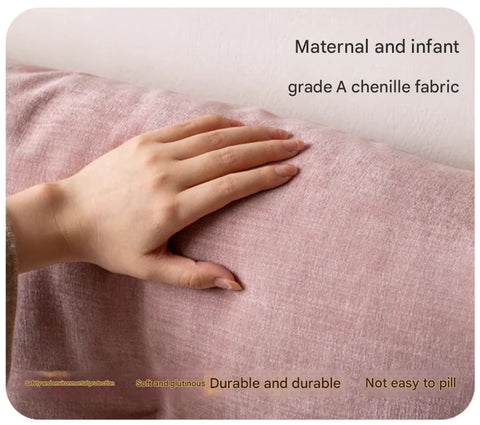 Beech Solid Wood Children's bed with organic leather<