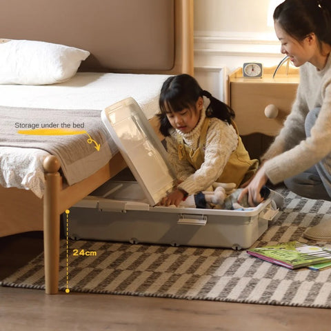 Oak, Beech solid wood children's bed girl princess bed ,boy bed<