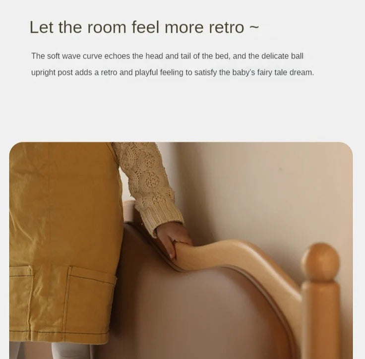 Oak, Beech solid wood children's bed girl princess bed ,boy bed<