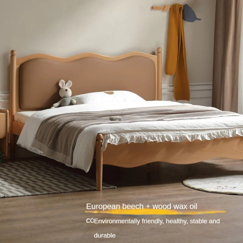 Oak, Beech solid wood children's bed girl princess bed ,boy bed<