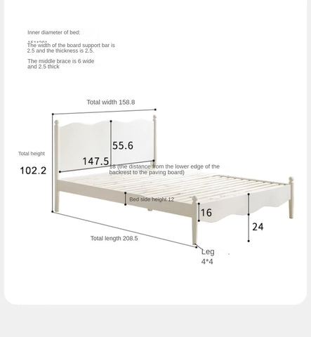 Oak, Beech solid wood children's bed girl princess bed ,boy bed<