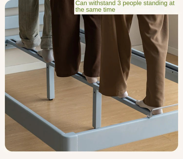 Rubber Wood Children's Modern Simple Bed Boys Girls