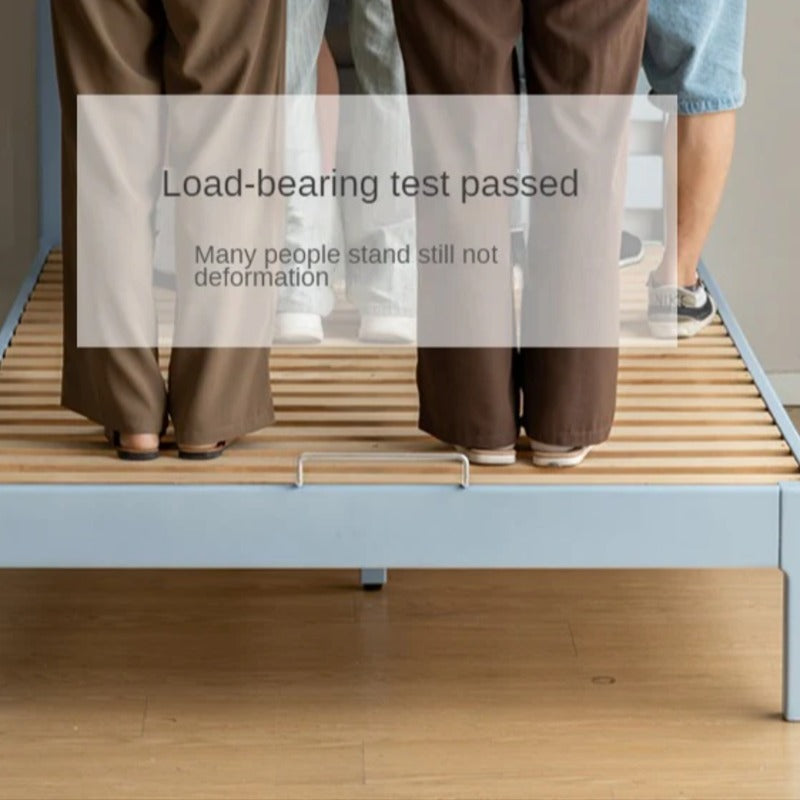 Rubber Wood Children's Modern Simple Bed Boys Girls