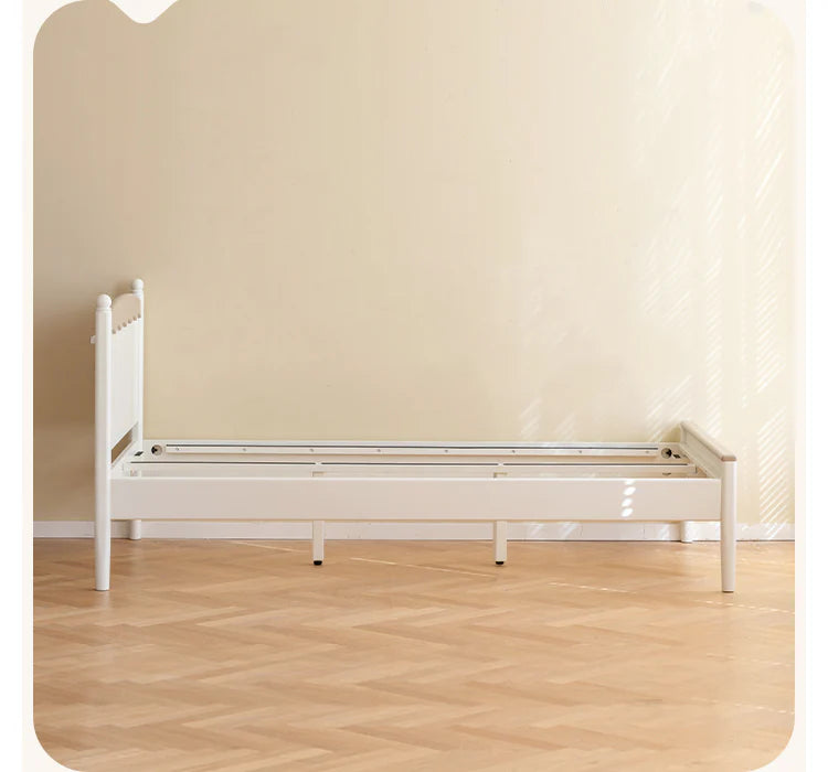 Poplar Solid Wood Children's Modern Bed<