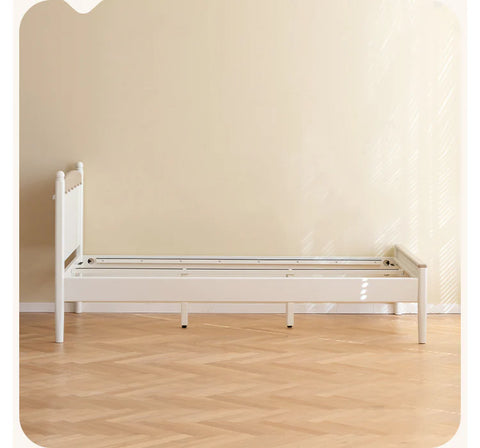 Poplar Solid Wood Children's Modern Bed<