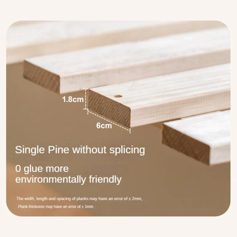 Beech Solid Wood Children's Single Bed