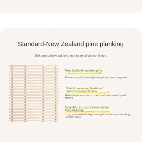 Beech Solid Wood Children's Single Bed