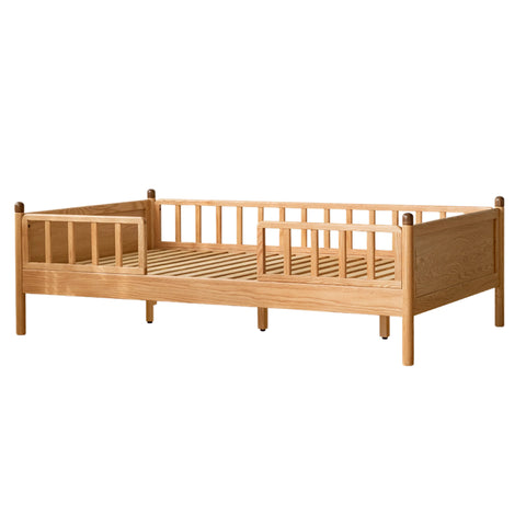 Beech, Oak Solid Wood Children's Bed Widened Guardrail<