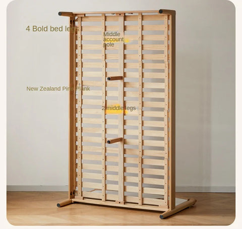 Beech Solid Wood Children's Single Bed.