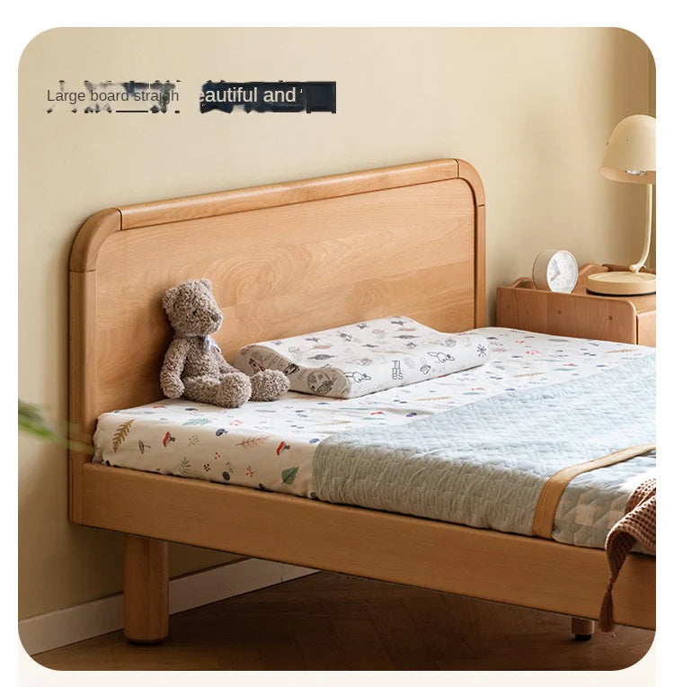 Beech Solid Wood Children's, Montessori Floor Bed<