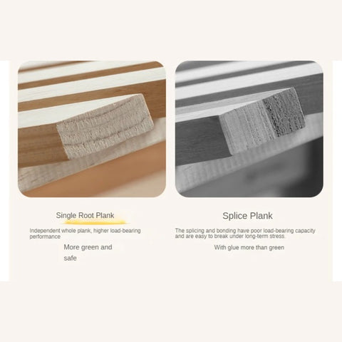 Beech solid wood children's multifunctional bed