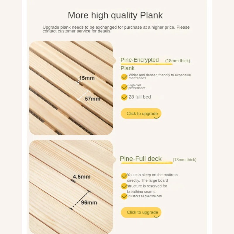 Beech solid wood children's multifunctional bed