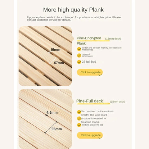 Beech solid wood children's multifunctional bed