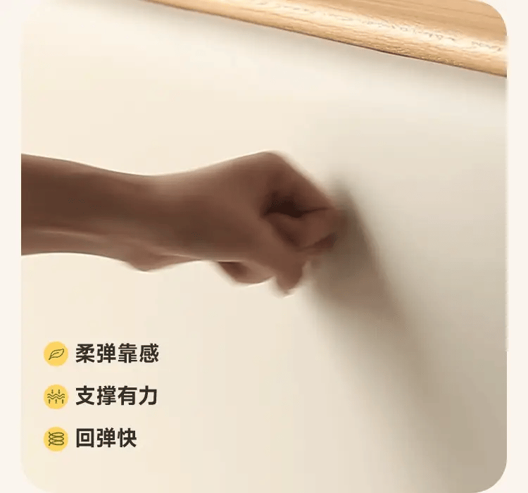 Oak solid wood Multifunctional storage bed with LED light<