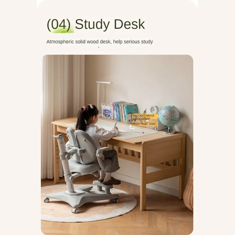 Poplar solid wood children's with guardrail spliced bed.