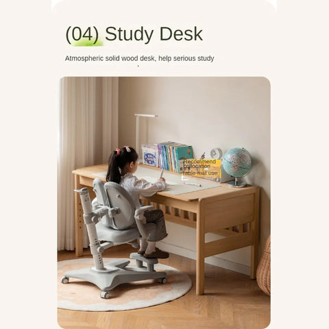 Poplar solid wood children's with guardrail spliced bed.