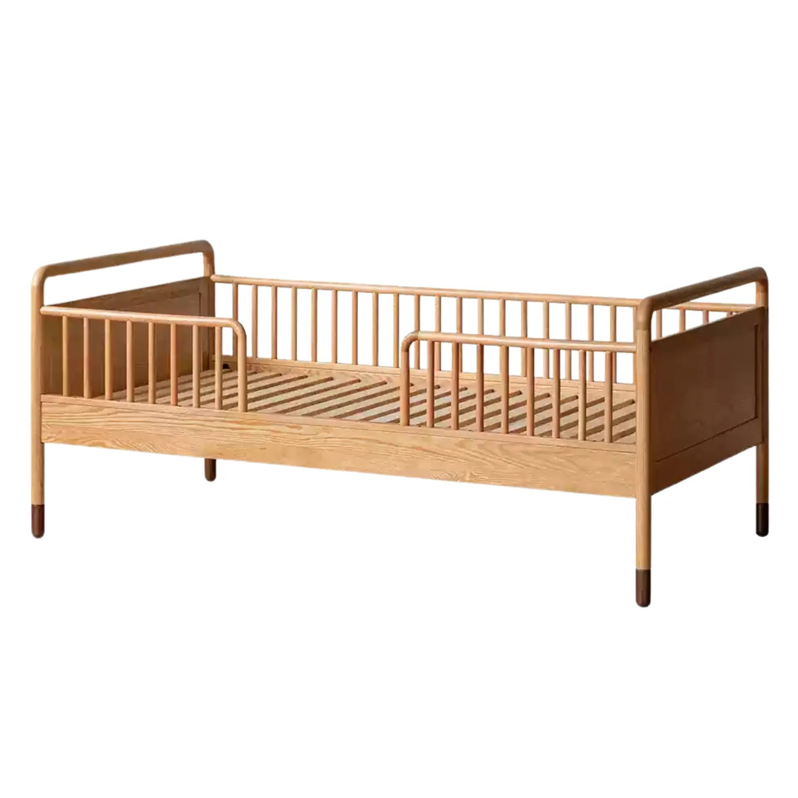 Oak solid wood multi-functional Toddler Bed<
