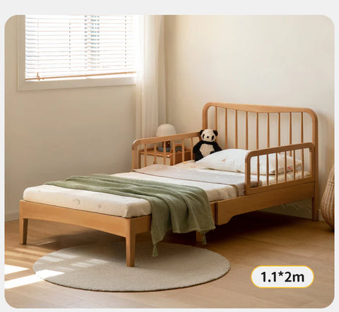 Beech, Oak solid wood Whispering Telescopic Bed<