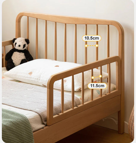 Beech, Oak solid wood Whispering Telescopic Bed<
