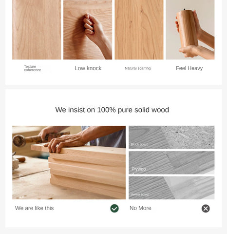 Beech, Oak solid wood Whispering Telescopic Bed<