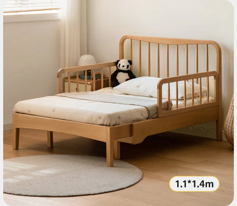 Beech, Oak solid wood Whispering Telescopic Bed<