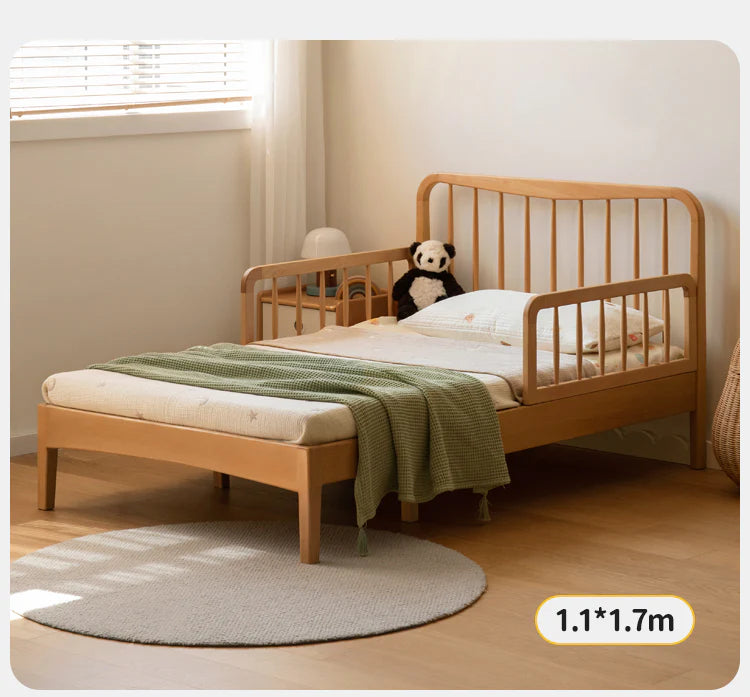 Beech, Oak solid wood Whispering Telescopic Bed<