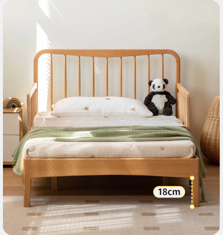 Beech, Oak solid wood Whispering Telescopic Bed<